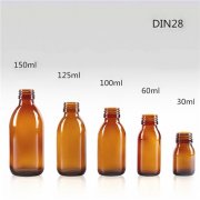 茶色糖漿瓶（DIN28）